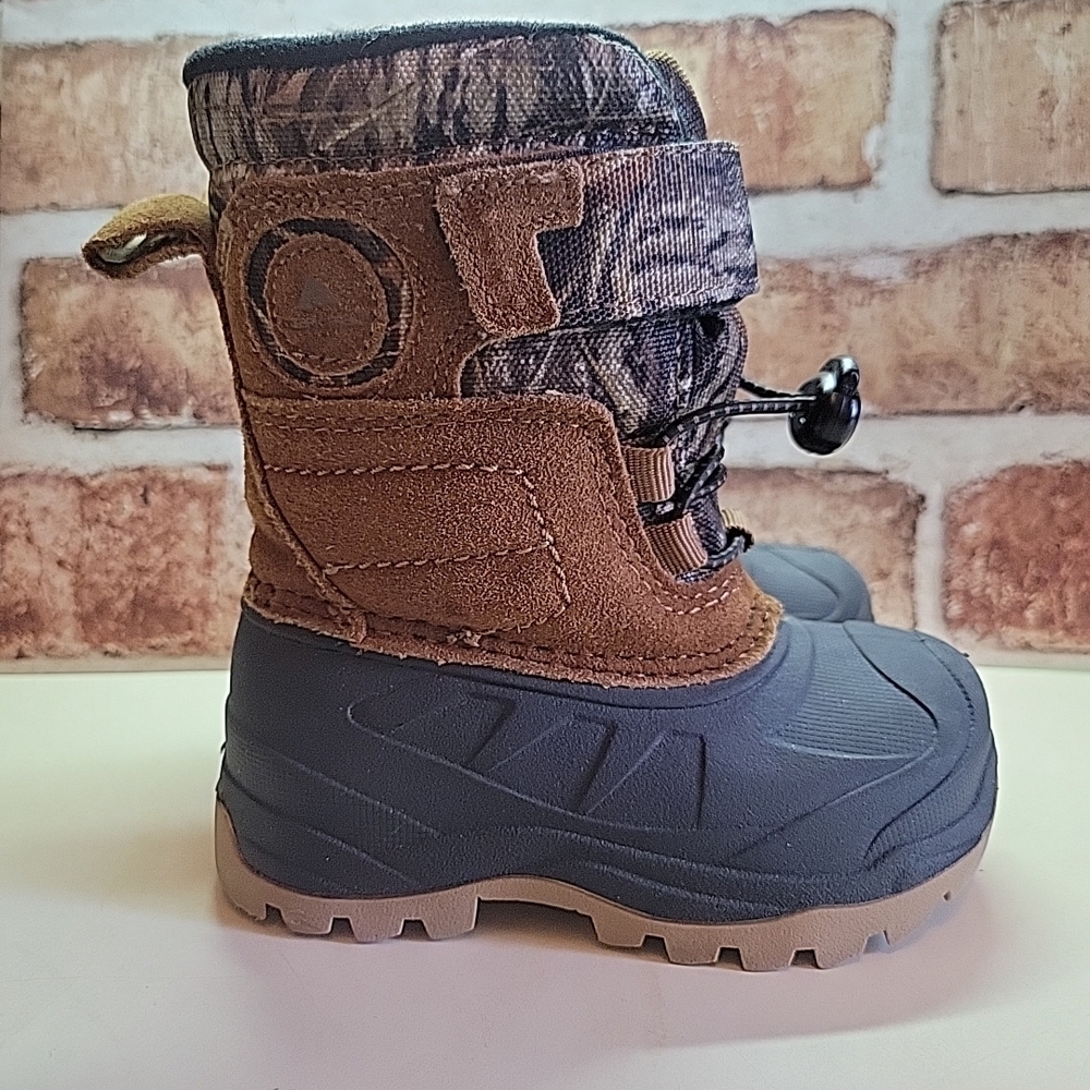 Ozark Trail Brown and Black Kids Boots